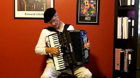 Pink Panther Theme on the Roland FR-7x Virtual Accordion