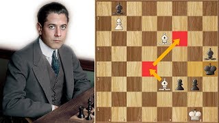 A Pawn is All I Need | Leonhardt vs Capablanca | San Sebastian (1911)