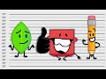 If bfdi characters were charged for their crimes