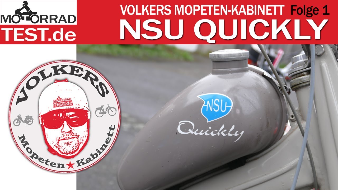 NSU Quickly | Geschichte | Restauration | Modelle | German Motovlog #2