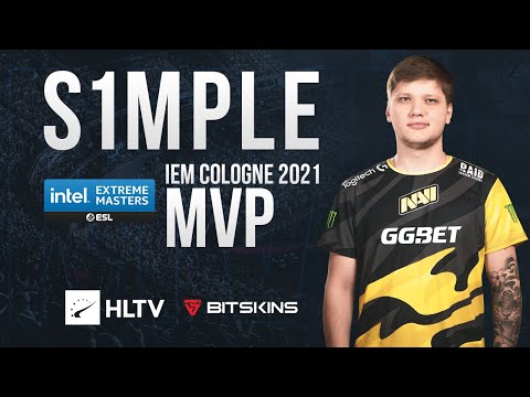 s1mple - HLTV MVP by Bitskins of IEM Cologne 2021 | Record-breaking performance