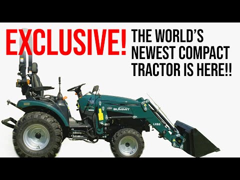 FINALLY A TRACTOR THAT COMES READY TO WORK! SUMMIT TX25 COMPACT TRACTOR