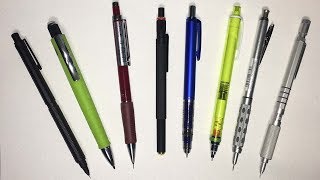 Mechanical Pencils for artists and graphic artists