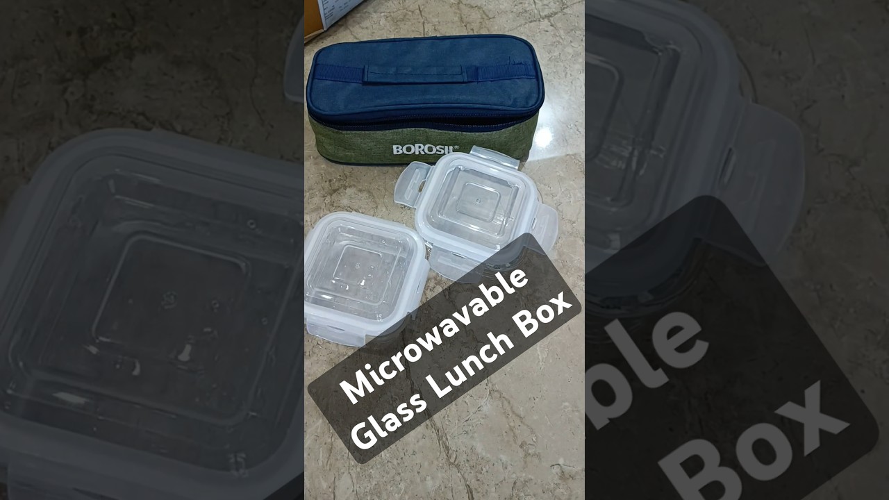 Borosil Glass Lunch Box Review: Microwave & Leak-Proof Test!
