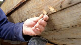 Removing a plank in a boat