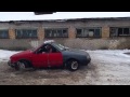 Only in russia car doing rings
