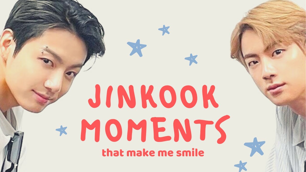 Jinkook Moments That Make Me Smile So Much