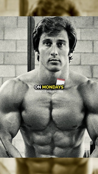 Frank Zane's Golden Era Training Routine 💪✨ #shorts