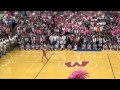 2014 TWHS Pink Out Pep Rally - Twirl Routine 10102014