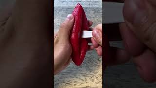 How to make: Wax Lips Using Babybel Cheese