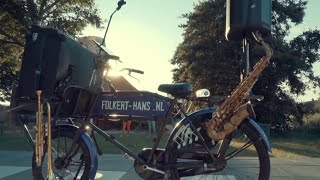 Folkert-Hans Tolsma CoronaProof MuziekFiets De Veenhoop 2020