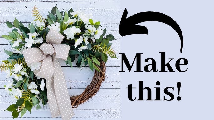 How to Make a Wreath Out of Branches • a traditional life