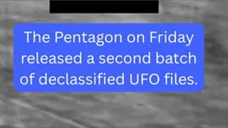 Pentagon releases new batch of files showing possible UFO sightings