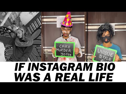 IF INSTAGRAM BIO WAS A REAL LIFE | Chimkandi