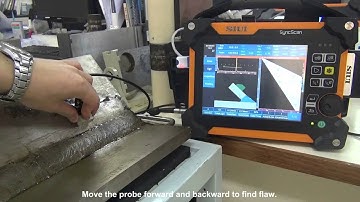 SIUI Phased Array Flaw Detector SyncScan Angle Weld Solution