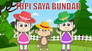 TOPI SAYA BUNDAR ♥ Lagu Anak dan Balita Indonesia | Keira Charma Fun