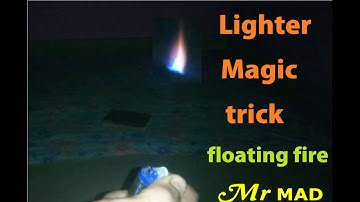crazy lighter, floating fire tricks must watch