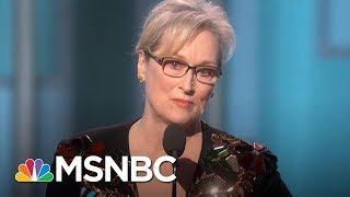 Meryl Streep Weighs In On Harvey Weinstein's Sexual Harassment Allegations | Morning Joe | MSNBC