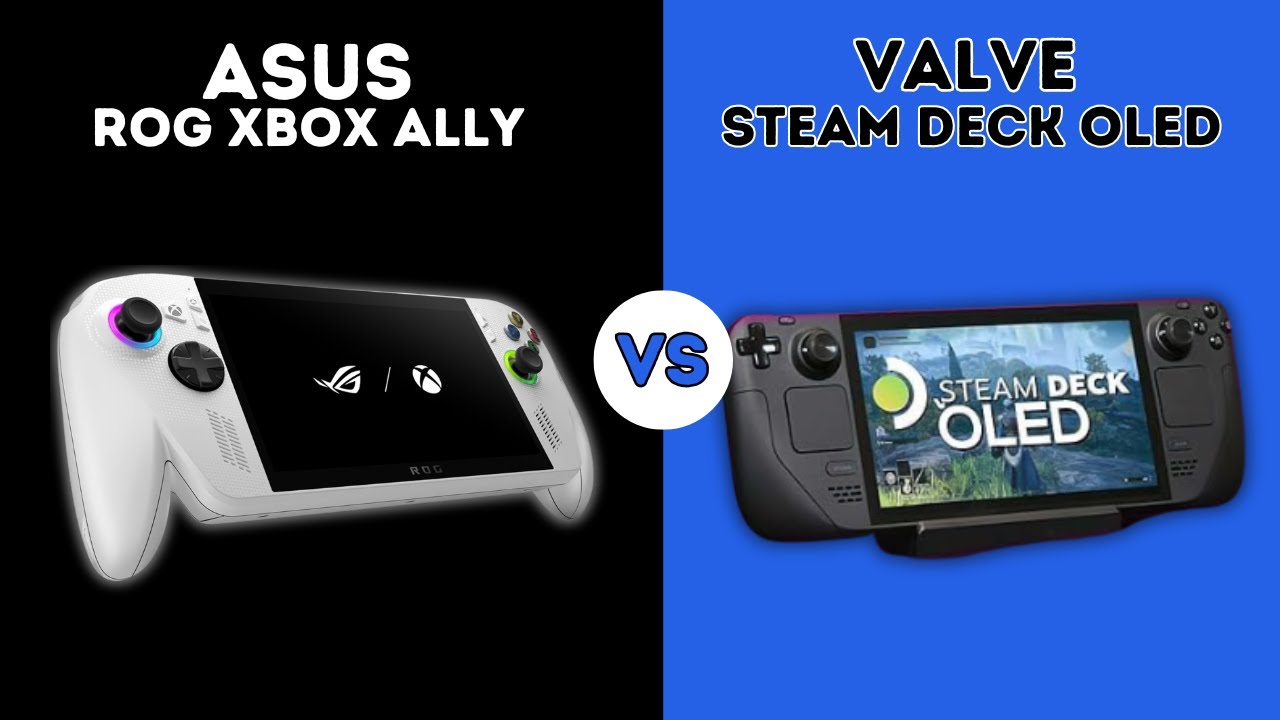 ASUS ROG Ally vs Steam Deck OLED 🎮 ¿Cuál es la MEJOR Consola Portátil? | Potencia vs Pantalla OLED