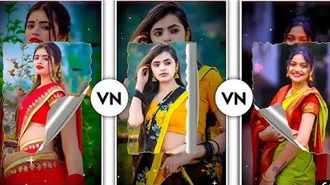 Paper curl effect status video editing in Vn app lyrics status kaise Banaye /Vn video editor 2022