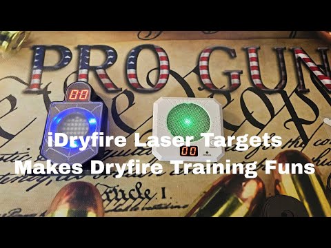 Train Smarter with iDryfire Reactive Laser Targets - Instant Feedback, Real Results!