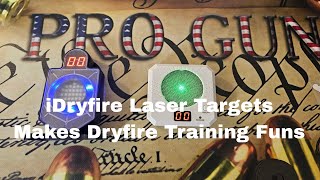 Train Smarter with iDryfire Reactive Laser Targets - Instant Feedback, Real Results!