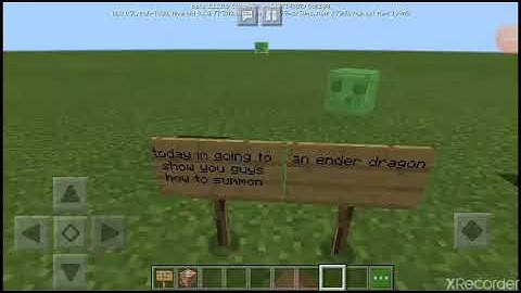 How to summon ender dragon using command block(Minecraft)