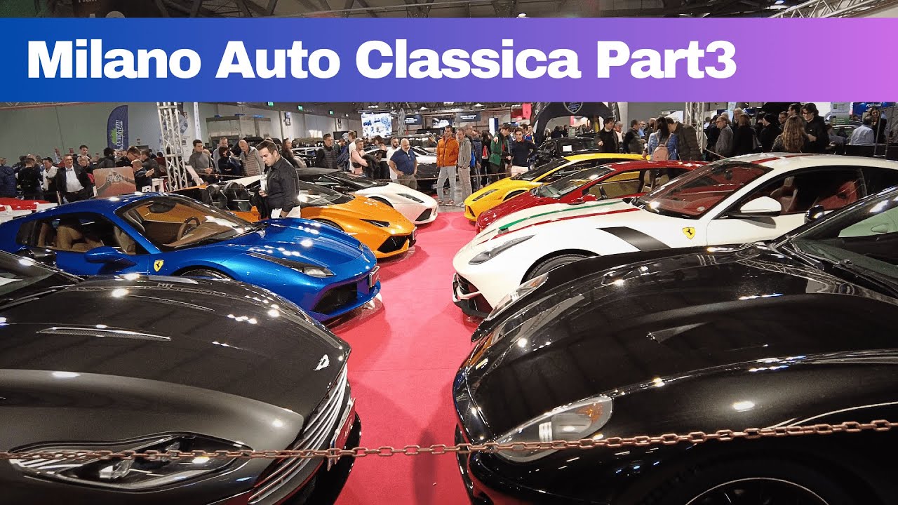 Milano Auto Classica 2023 part3 YouTube