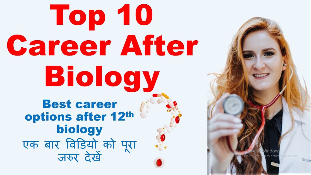 Top Career Options After 12th Science (Biology) 12th