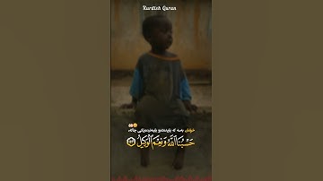 سورة آل عمران _ حسبنا الله ونعم الوكيل 🤲🏻 Kurdish Quran ✨