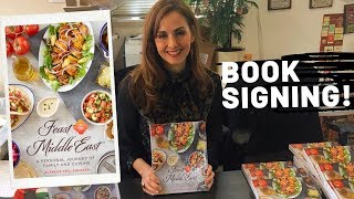 MY VERY FIRST COOKBOOK SIGNING--WITH ONE OF MY FAVOITE CHARITIES!