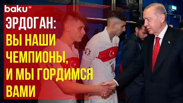 Президент Турции Реджеп Тайип Эрдоган поддержал футболистов сборной после матча с Нидерландами