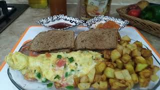 Healthy Breakfast Cheese Omelette Recipe