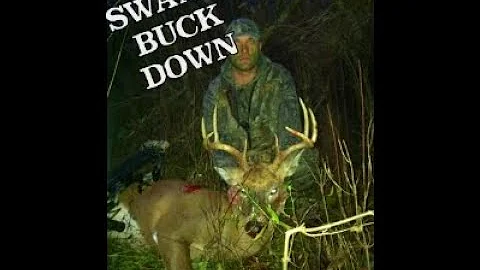 BOW HUNTING - DEER - Micks Swamp buck bow harvest video
