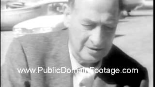 Turbine Engine On Speed Boat Invention - Newsreel And Archival Footage
