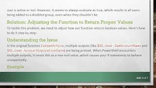 Fixing Your PowerShell Function: Return a Boolean Value Correctly!