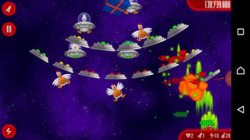 Chicken Invaders 4 Ultimate Omelette Christmas Edition Wave 120 Egg Cannon Confrontation Part 2.!