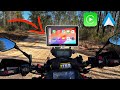 Apple carplay  android auto for your motorcycle with carpuride