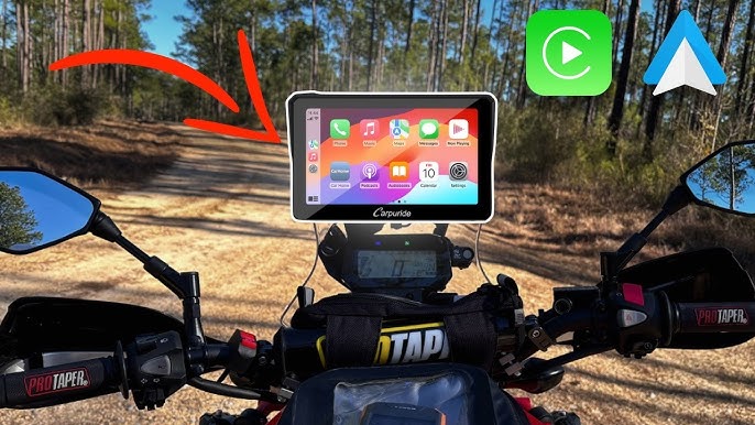 Carpuride W702 Wireless Android Auto/ Apple Carplay for Motorcycles! 