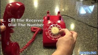 How To Dial a ROTARY TELEPHONE (a guide for Generation Z & Late Millenials...really)