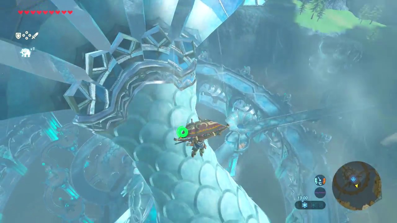 A SECRET at the top of ZORA'S DOMAIN!? The Legend of Zelda: Breath of ...