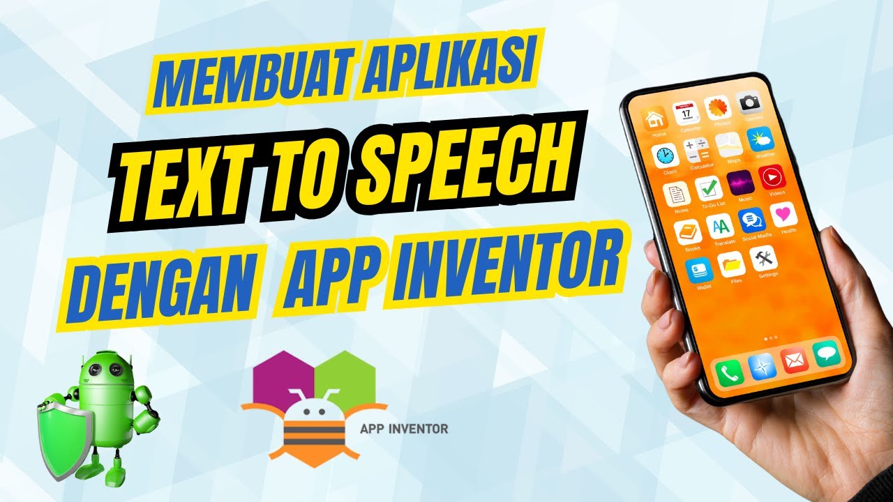 Membuat Aplikasi TEXT TO SPEECH dengan APP INVENTOR