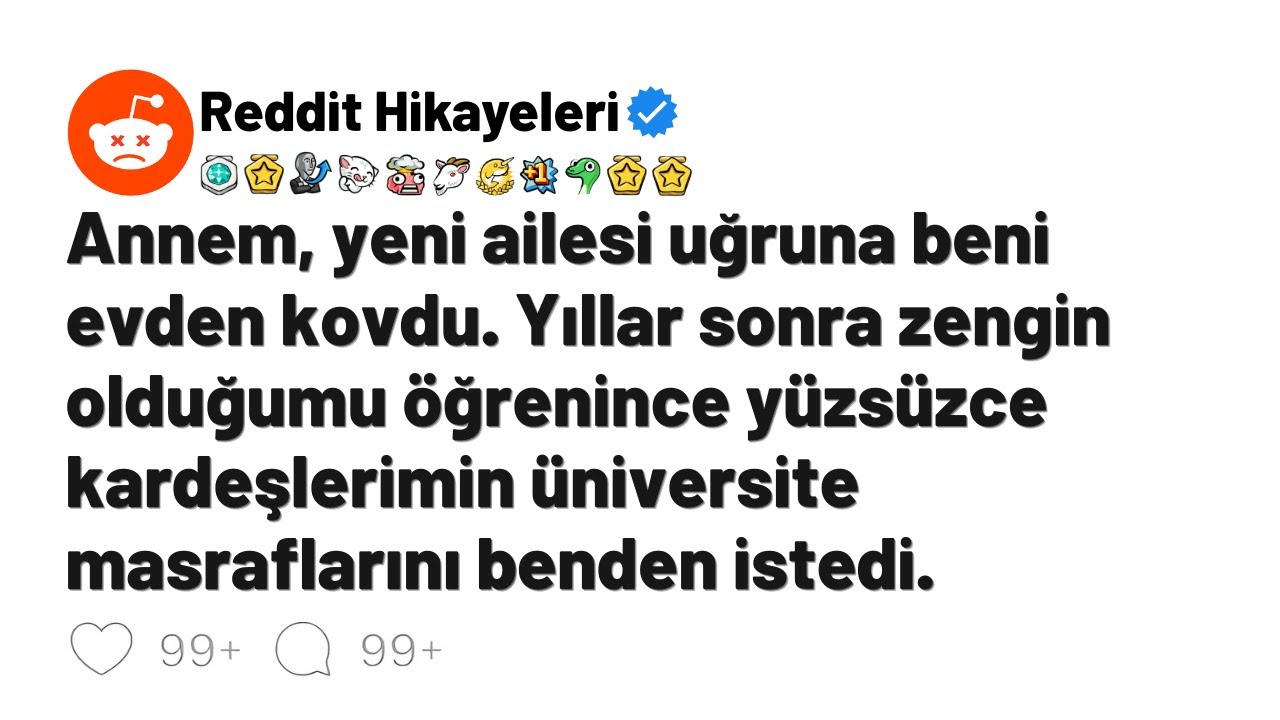 Annem, yeni ailesi uğruna beni evden kovdu. Yıllar sonra zengin olduğumu öğrenince yüzsüzce...