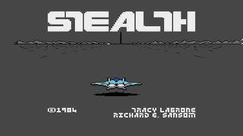 STEALTH  ATARI 800 XL !!!!  80´S NOSTALGIA