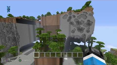 Exploring outside the minigame Glide map (weird)