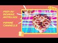 Recette des pommes cannellepain au beurre antillais