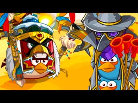 АРЕНА и ПЕЩЕРА в Angry Birds Epic #155 Рождественский страж и Каменный Страж-Провокатор в сундуке