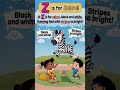 Z is for Zebra! Black and White 🦓 | Fun Alphabet Learning #toddlers