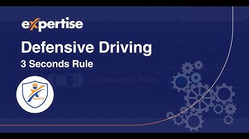 Defensive Driving – 3 Seconds Rule
