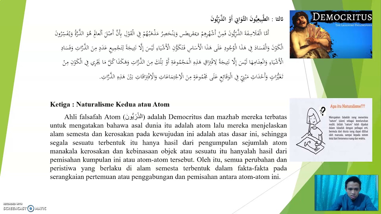 Falsafah Pythagoras Dan Naturalisme Kedua Youtube
